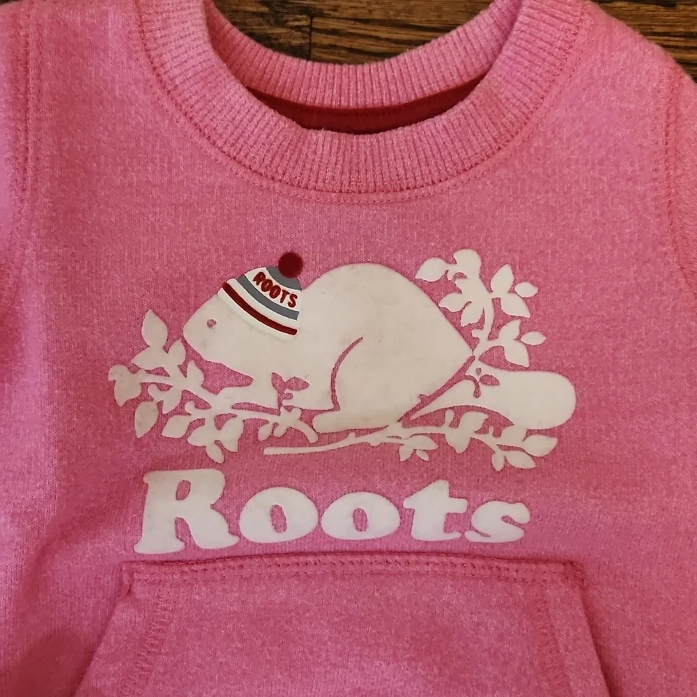 Roots Pink Kids Matching Set